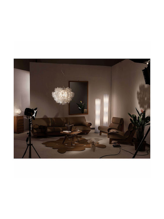 Slamp Bach XXL Floor Lamp H184xW31.5cm. with Socket for Bulb E27 Gold