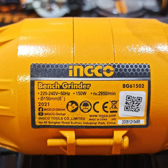 Ingco Double-Wheeled BG61502 with Power 150 Watt