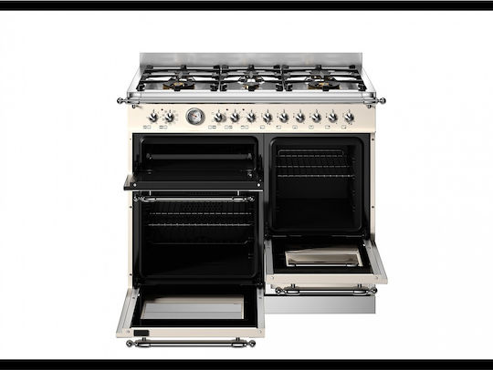 Bertazzoni HER106L3EAVT Commercial Restaurant Range