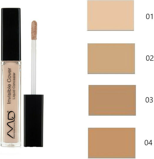 MD Professionnel Invisible Cover Liquid Concealer 8ml