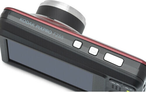 Kodak Pixpro FZ55 Cameră Foto Compactă 16MP Zoom Optic 5x Roșie
