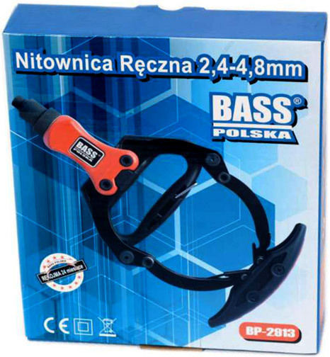 Bass Polska 2913 Πριτσιναδόρος Πατητός Μήκους 190mm
