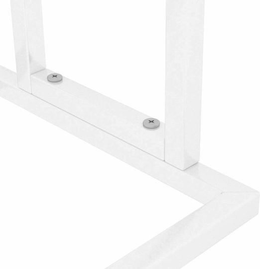 vidaXL Καλόγερος Μπάνιου Διπλός ​48x78.5cm Λευκός