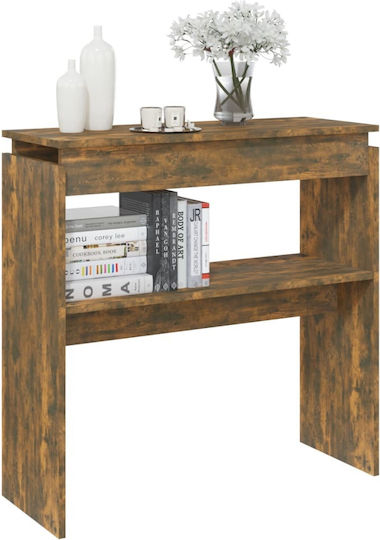 Wooden Console Table Coffee L80xW30xH80cm