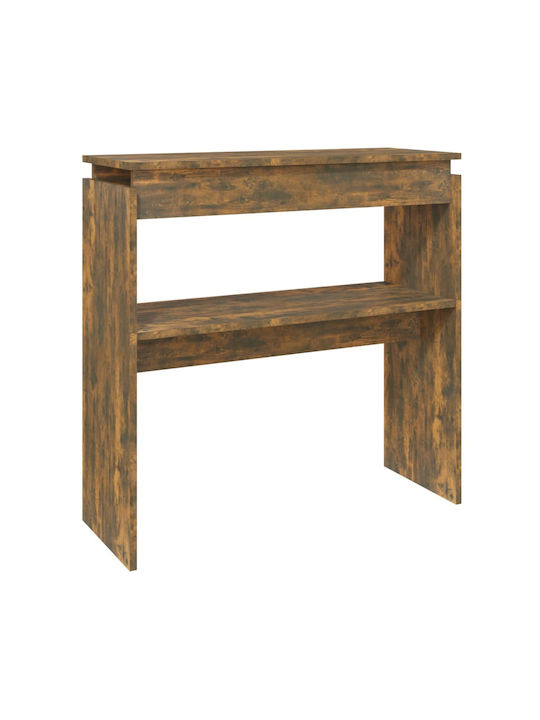 Wooden Console Table Coffee L80xW30xH80cm
