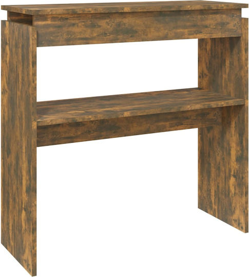 Wooden Console Table Coffee L80xW30xH80cm