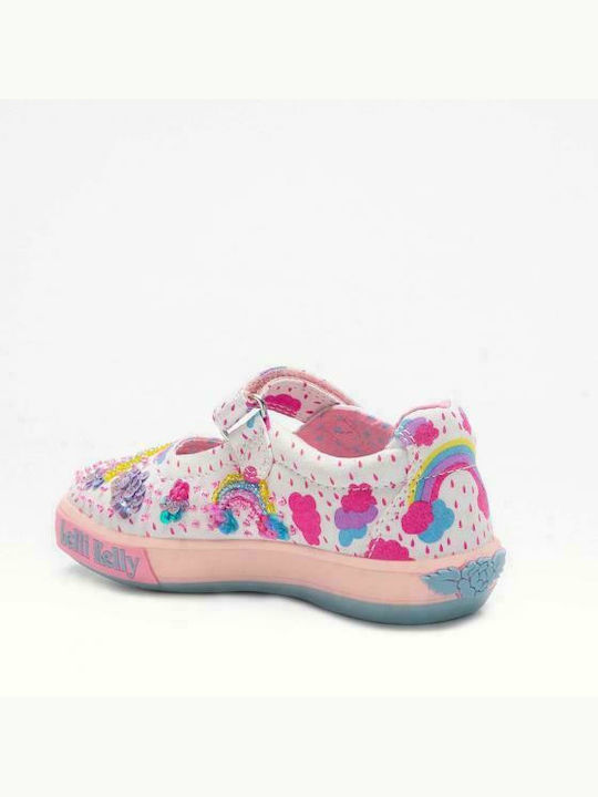 Lelli Kelly Kids Ballerinas with Hoop & Loop Closure Pink