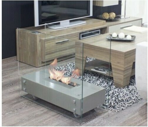 EcoHot Bio Luna 108 R Под Биоетанолова камина Вътрешно пространство Червен 108x45x81см