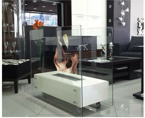EcoHot Bio Luna 108 R Под Биоетанолова камина Вътрешно пространство Червен 108x45x81см