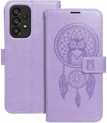 Forcell Mezzo Synthetic Leather Wallet Purple (Galaxy A12)