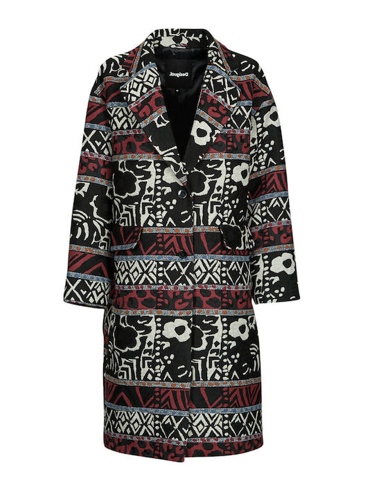 Women's Coat Oversized with Buttons