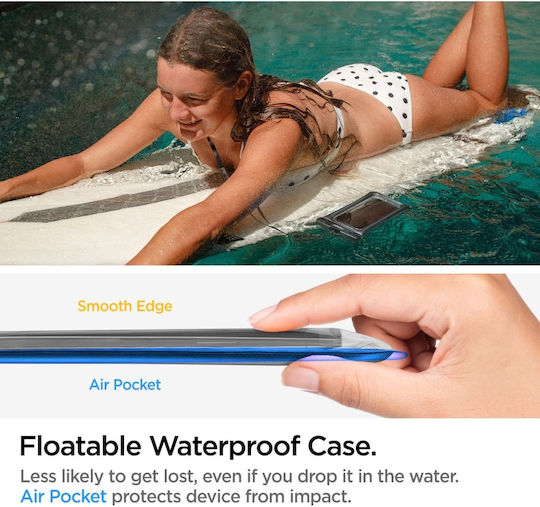 Spigen A610 Waterproof Case up to 6.9" Black AMP04529