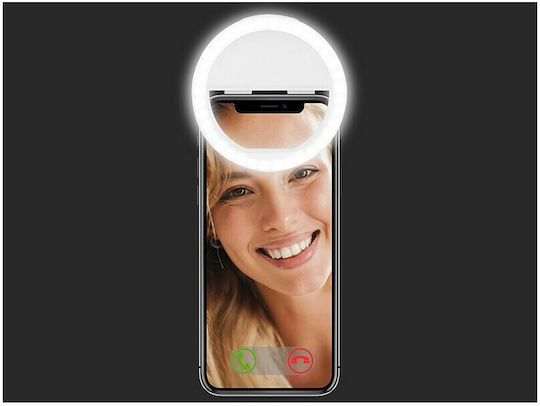 Tracer 28 LED Selfie Flash σε Λευκό χρώμα