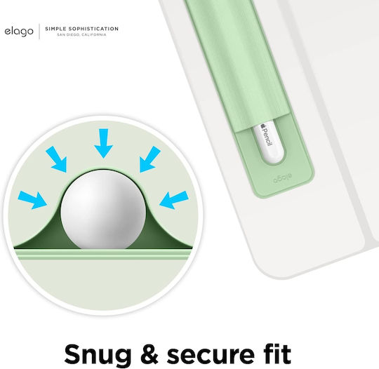 Elago Stylus Case Self-adhesive for Apple Pencil in Pastel Green color