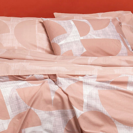 Melinen Coretta Σετ Σεντόνια Μονά 170x270εκ. Blush (3τμχ)