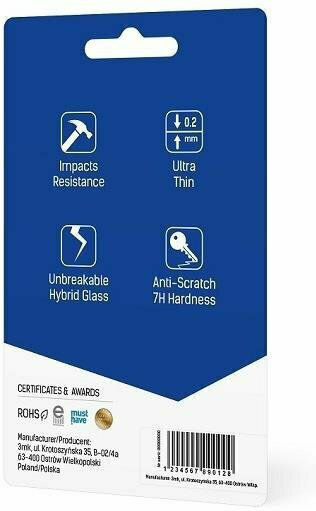 3MK Flexible Glass Lens Προστασία Κάμερας Tempered Glass Διάφανο για το Redmi Note 9