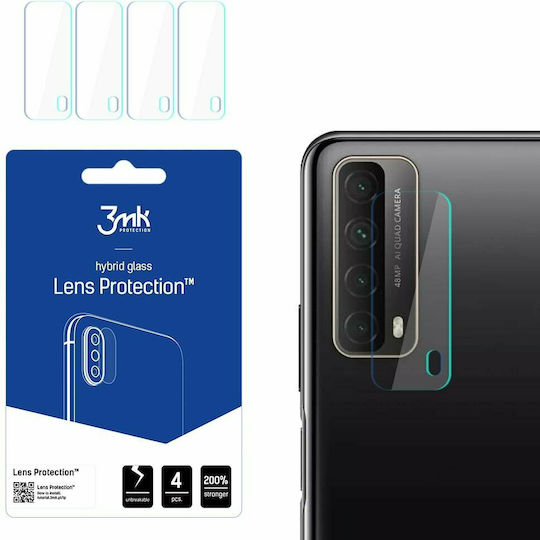 3MK Lens Kameraschutz Gehärtetes Glas Transparent für das Huawei P Smart 2021