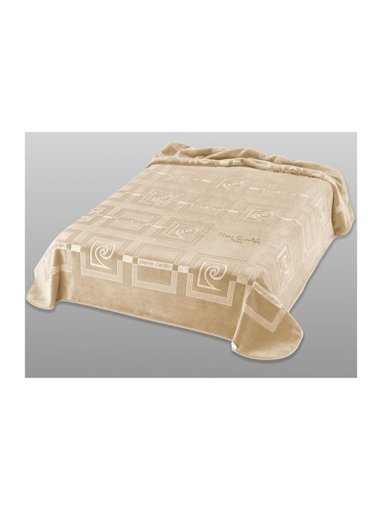 Pierre Cardin Nancy Spanish Velvet Blanket Double 220x240cm