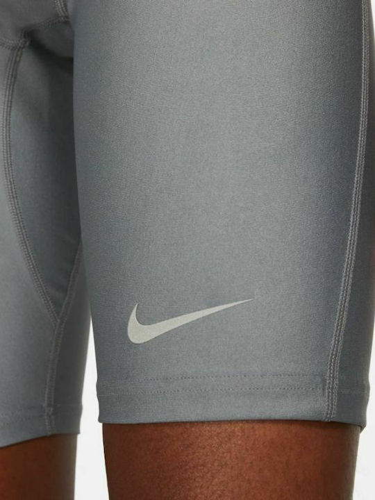 Nike Fast Ανδρικό Αθλητικό Κολάν Κοντό Γκρι
