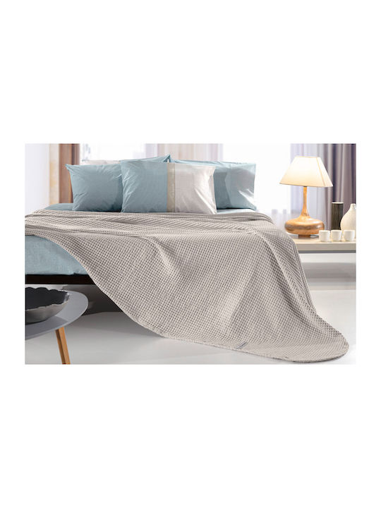 Guy Laroche Eternity Pique Blanket Double 230x240cm Lino