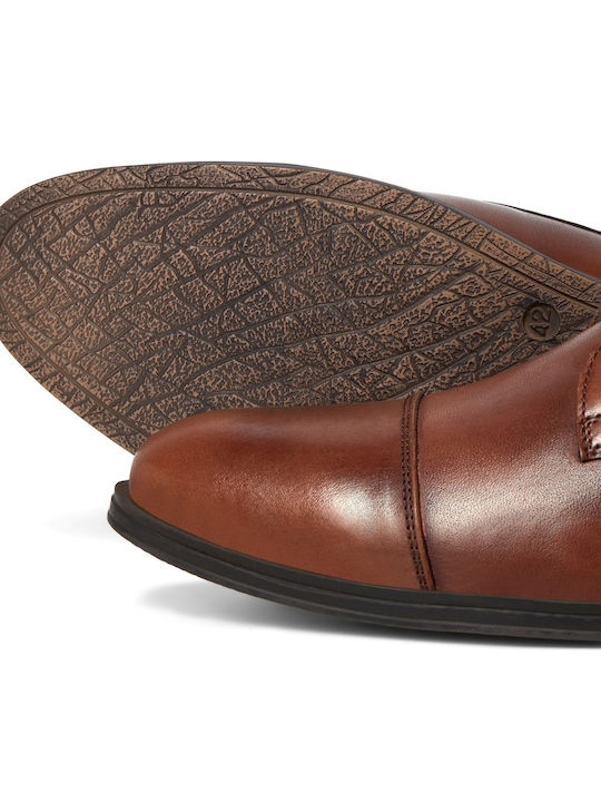 Men's Leather Casual Shoes Cognac