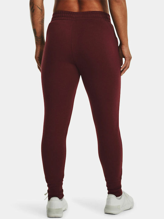 Rival Sweatpants Jogger Fleece Burgundy