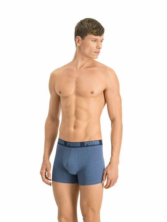 Basic Herren Boxershorts Blue 2Packung