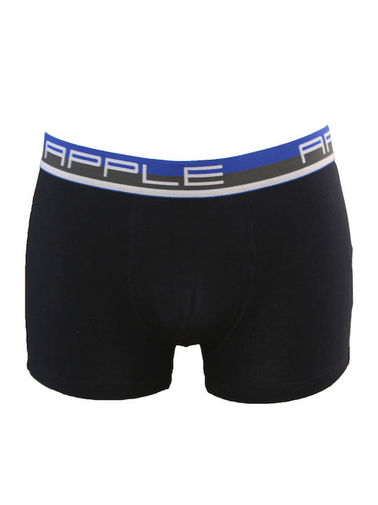 Apple Boxer 0110950 Herren Boxershorts Black / Diamonds 1Packung APP-0110950