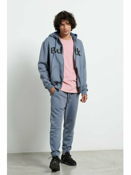 Cardigan With Blue Hood