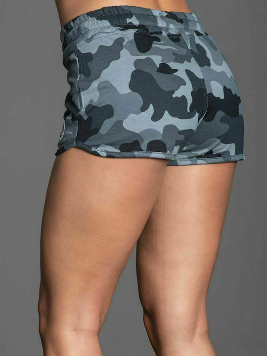 Bodymove Women's Sporty Shorts Grey Camo