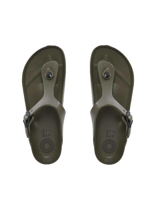 Sandale pentru femei Ateneo Sea Sandals-02 Thistle olive waterproof