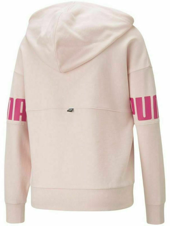 Puma Women's Hooded Sweatshirt Pink