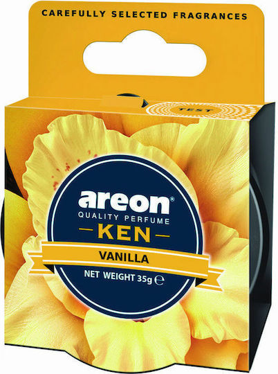 Areon Car Air Freshener Can Console/Dashboard Ken Vanilla 35gr