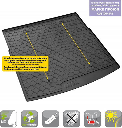 Lampa Trunk Mat Tray Type for Kia Stonic 2017+ Black