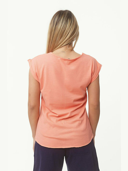 Bodymove Feminin Tricou Portocaliu