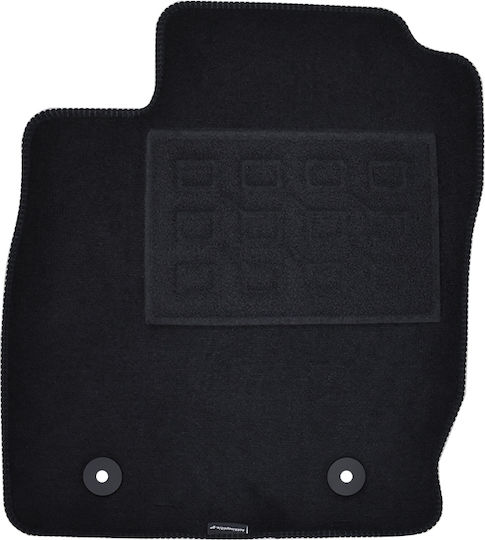 Cik Set of Front and Rear Mats 4pcs for Ford EcoSport 2017 Black