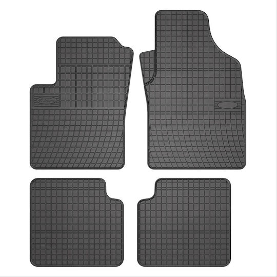 Frogum Set Covorașe Față și Spate 4buc din Furtun pentru Fiat 500 Ford Magazin online 2008 2007 Negre