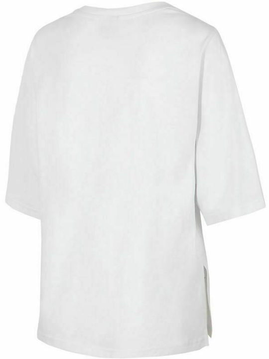4F Women's Athletic Oversized T-shirt White