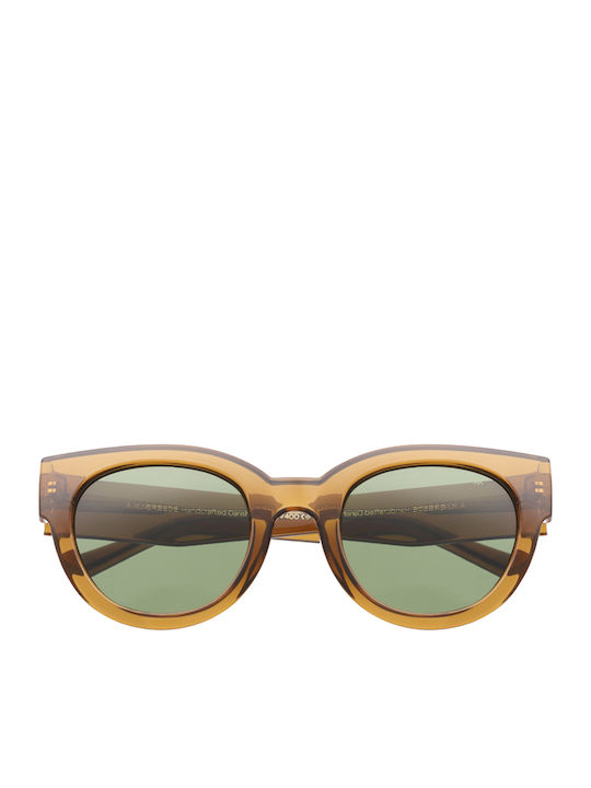 A.Kjaerbede Unisex Sunglasses with Plastic Frame Smoke Transparent KL2215-001