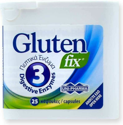 Uni-Pharma Gluten Fix 25 κάψουλες