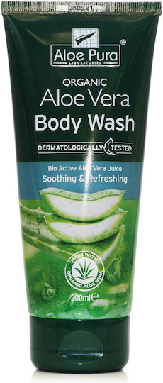 Optima Naturals Optima Organic Aloe Vera Body Wash 200ml
