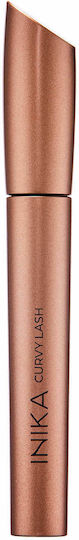 Inika Organic Curly Lash Mascara für Eisstockschießen Black 7.5ml