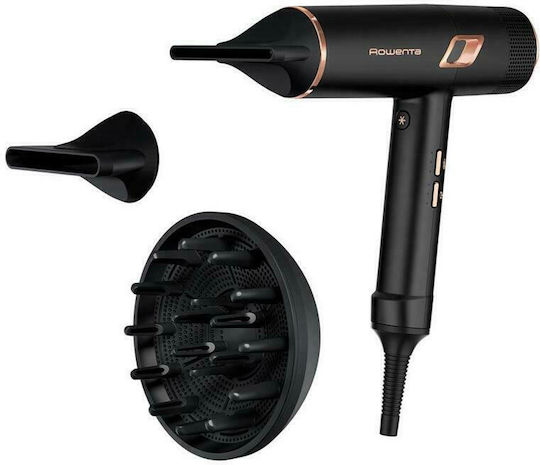 Rowenta Ultimate Experience Йоничен Сешоар с Дифузер 2000W Черен