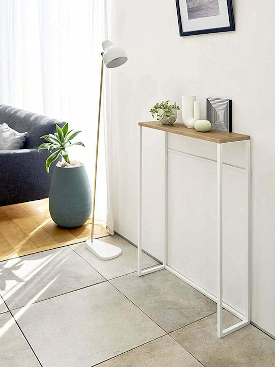 Tower Console Table Wood & Metal YMZK L60xW18.5xH80.5cm