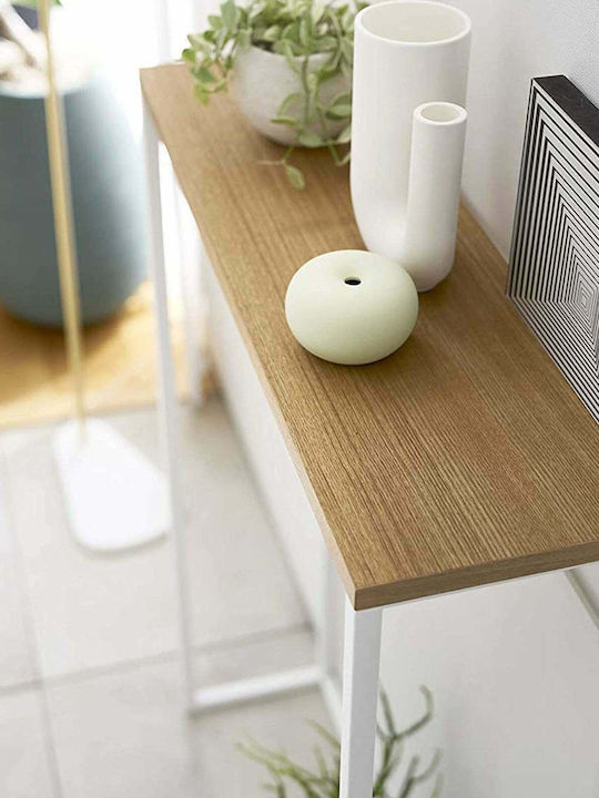 Tower Console Table Wood & Metal YMZK L60xW18.5xH80.5cm
