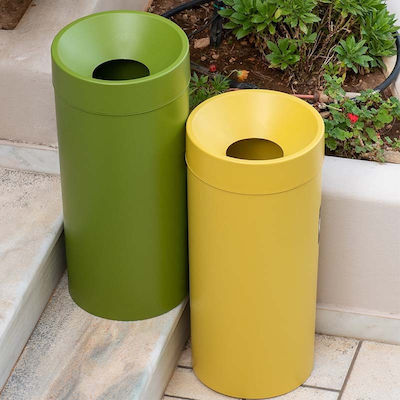 Viomes Plastic Coș de gunoi Reciclare 28lt Verdeț