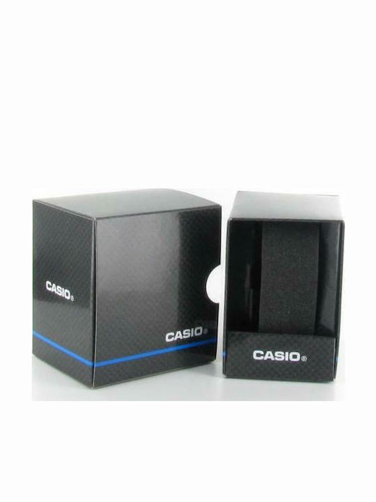 Casio Vintage Edgy Digital Men's Watch 41.2mm Chronograph Battery with Silver Metal Bracelet