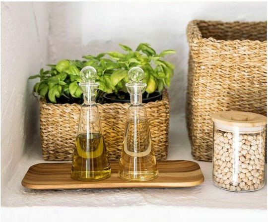 Andrea House Öl- & Essigspender-Set Glas mit Ausgießer 200ml