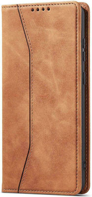 Hurtel Magnet Fancy Wallet Δερματίνης Καφέ (Galaxy S22 Ultra 5G)