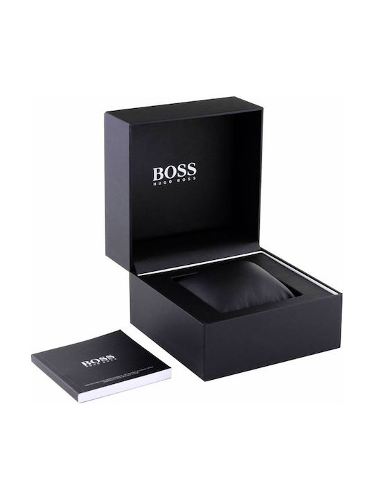 Boss One Ρολόι Μπαταρίας με Μεταλλικό Μπρασελέ Boss One Ρολόι Μπαταρίας με Μεταλλικό Μπρασελέ